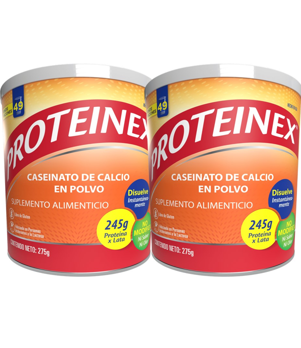 2-pack Enterex Proteinex, paquete con 2 latas de 275g cada una ...